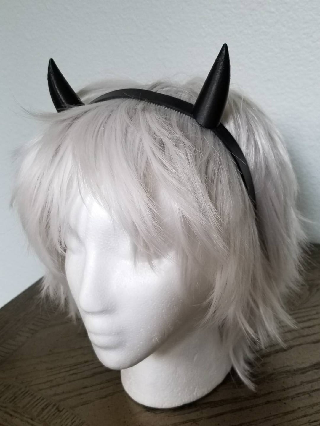 3D Printed Mini Goat Horns Headband, Cosplay Devil Horns - Etsy