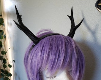 NEW ARRIVAL Antlers on headband!  Doe / Deer Antlers  3D Printed (Ultra Light Weight Plastic)  Antlers comic-con fantasy fawn