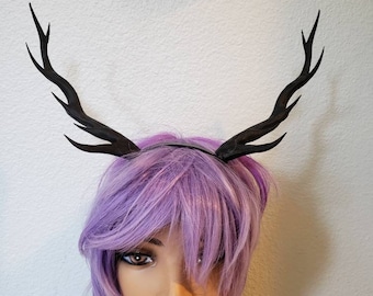 NEW! Realistic  Elk Deer Antlers Horns Medium stag antlers 3D Printed (Ultra Light Weight Plastic) Reindeer Antlers comic-con