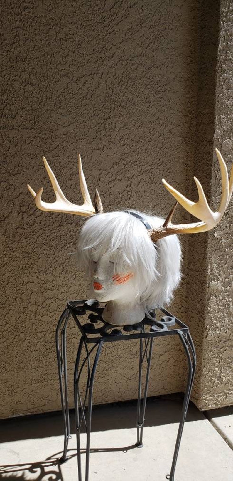 plastic reindeer antlers