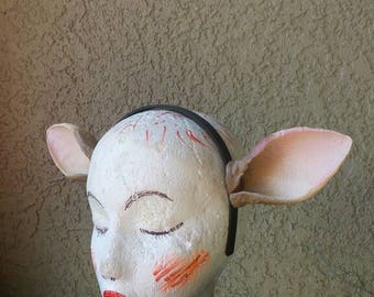 Elven fawn deer ears 3d printed horns on headband DIY costume animal ears  woodland cosplay fantasy ears ears