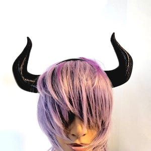 NEW ARRIVAL  Bull Matador horns headband 3D printed cosplay comicon fantasy horns   wow