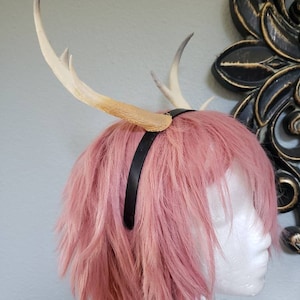 NEW ARRIVAL Swoop back elegant Realistic  Doe/Deer Antlers  3D Printed (Ultra Light Weight Plastic) Reindeer Antlers comic-con fantasy fawn
