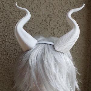 BEST SELLING Classic Young Maleficent Inspired Horns 3D Printed choose your color comic-con image 7