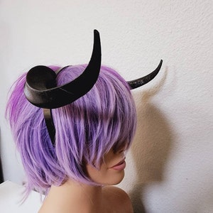 NEW ARRIVAL  Bull Matador horns headband 3D printed cosplay comicon fantasy horns   wow