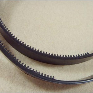 12mm Flexible Plastic teethed headband