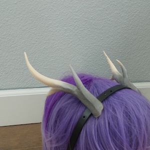 NEW ARRIVAL! Realistic  Doe / Deer Antlers  3D Printed (Ultra Light Weight Plastic) Reindeer Antlers comic-con fantasy fawn