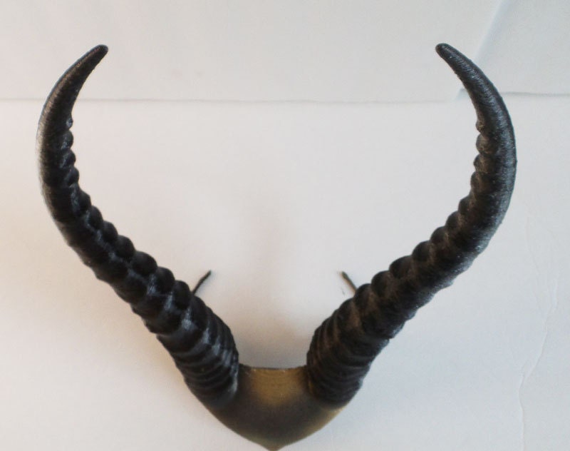 DIY ガゼルの角の王冠 エルフの LARP ヘッドドレス ヘルメットの角 3D 