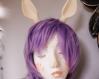 Jackalope style fawn deer ears 3d printed ears on headband costume animal ears  woodland cosplay fantasy rabbit ears Lolita cosplay