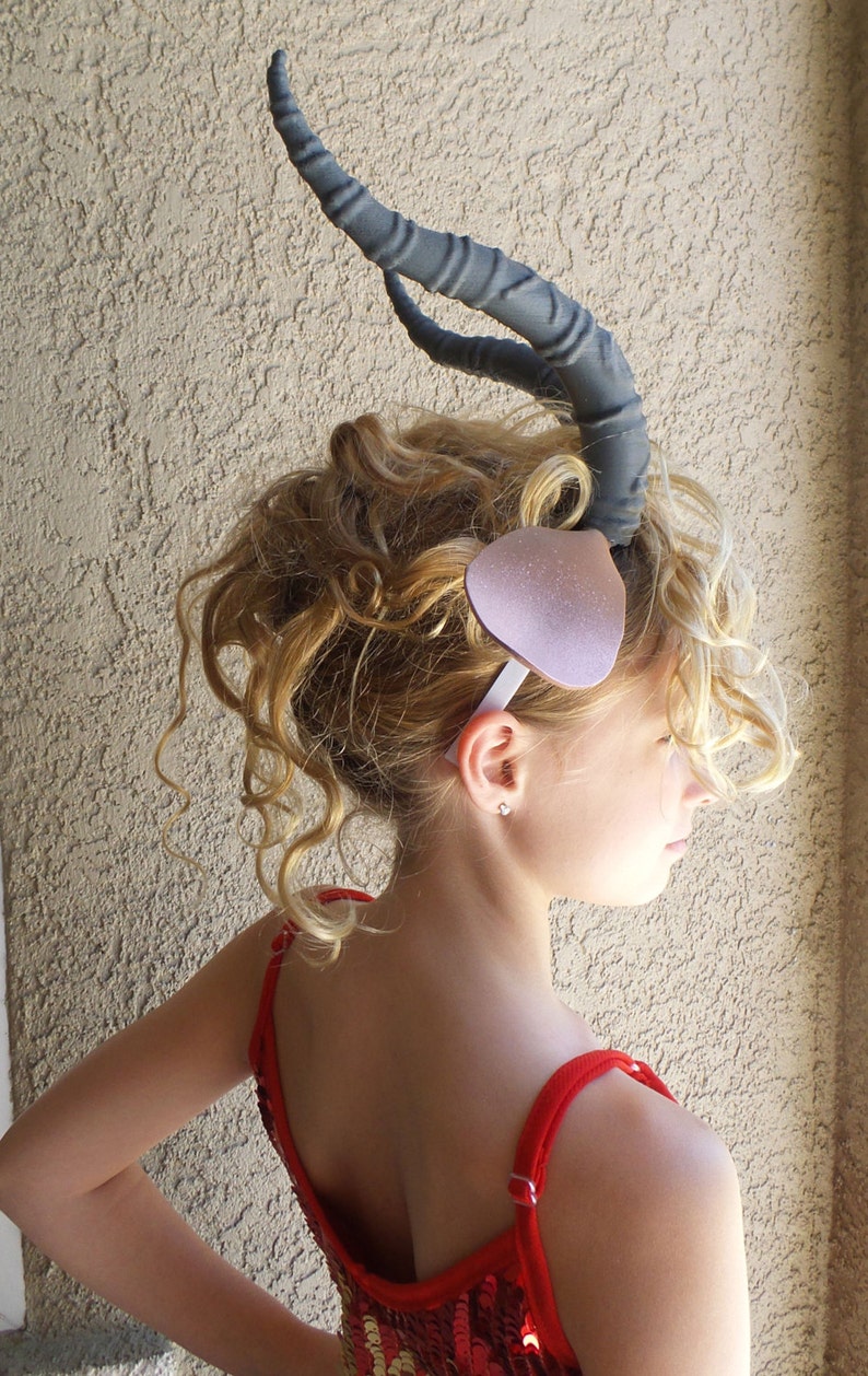 Madam Gazelle Costume Dress and Horned Headband With Ears Etsy