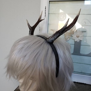 NEW ARRIVAL Antlers on headband!  Doe / Deer Antlers  3D Printed (Ultra Light Weight Plastic)  Antlers comic-con fantasy fawn