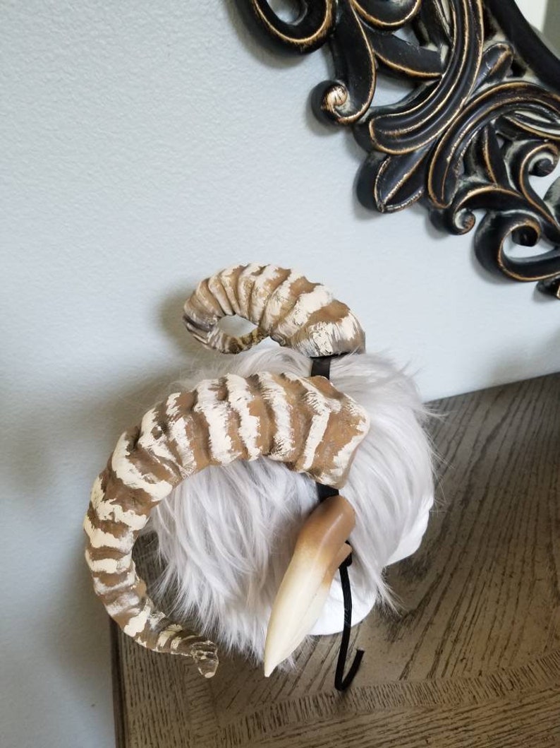 NEW ARRIVAL RAM Horns Headband 3D Printed Cosplay Comicon Etsy