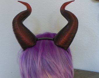 Maleficent Horns Headband, 3D Printed Lightweight Cosplay