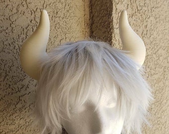 Super Mario Bowsette  horns nintendo Matador-Bull-horns-headband  superstar  Bowsette bowser ladybowser - 3d printed lightweight