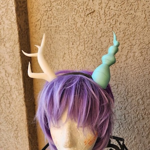 Impresión 3D de la combinación de cuernos y unicornio de Discord Hons