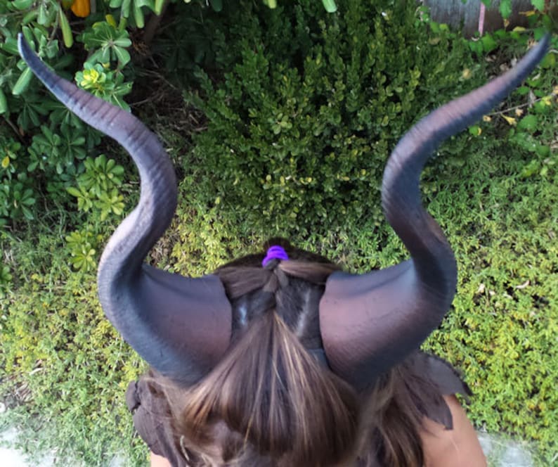 BEST SELLING Classic Young Maleficent Inspired Horns 3D Printed choose your color comic-con image 4