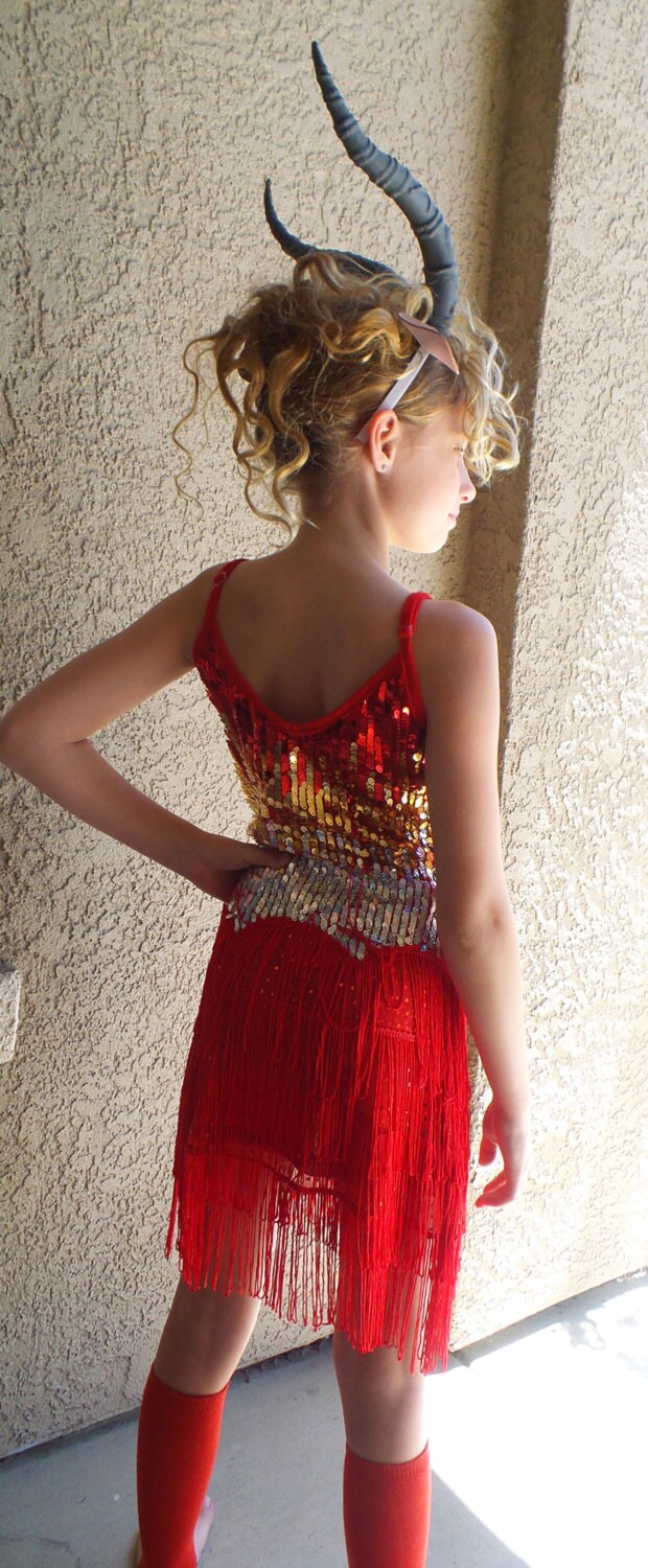 Madam Gazelle Costume Dress and Horned Headband With Ears Etsy