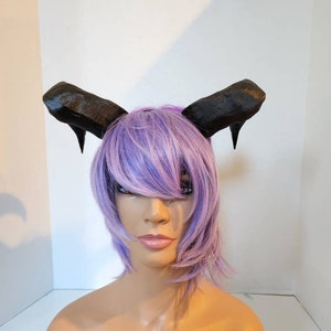 NEW ARRIVAL XL Bull Matador horns headband 3D printed cosplay comicon fantasy horns   wow Large horns