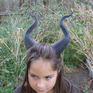 BEST SELLING Classic Young Maleficent Inspired Horns 3D Printed choose your color comic-con image 3