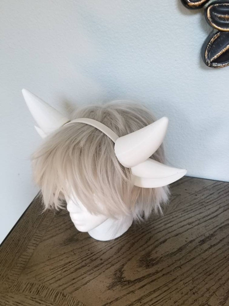 Anime Cow horns and ears Goat horns and ears 3d printed horns | Etsy