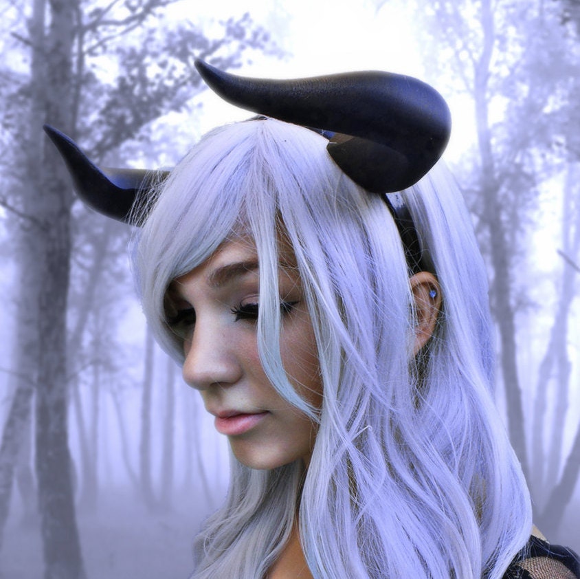 NEW ARRIVAL  Bull Matador horns headband 3D printed cosplay comicon fantasy horns   wow