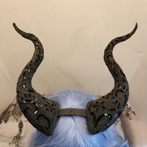 Restposten ohne Mängel. Hörner 3D Gedrucktes leichtes Kostüm Kopfschmuckstück