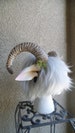NEW ARRIVAL RAM horns headband 3D printed cosplay comicon fantasy horns with ears option wow large 