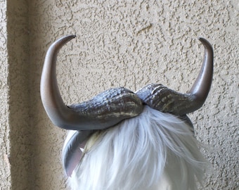 Zootropolis Hövding Bogo Horns Pannband - Buffalo Cosplay Kostym