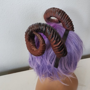TOYANDONA Cerchietto Con Orecchie D'Asino Grigio – Fascia Cosplay Per Adulti – Accessorio Festa Halloween - 4