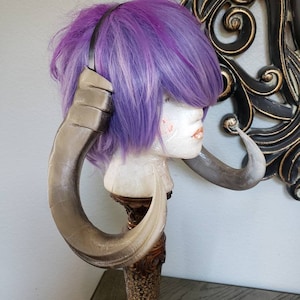 Fantasy Tusks cosplay horns Large only one Available to ship Mammoth costume.