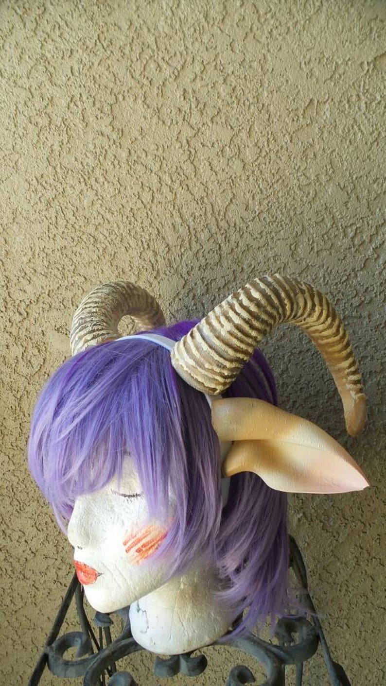 NEW ARRIVAL RAM Horns Headband 3D Printed Cosplay Comicon Etsy