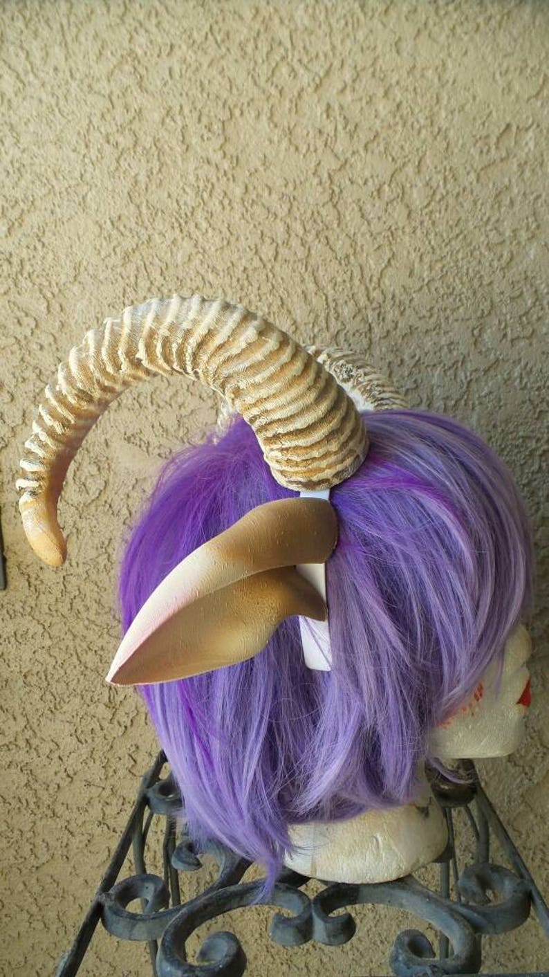 NEW ARRIVAL RAM Horns Headband 3D Printed Cosplay Comicon Etsy