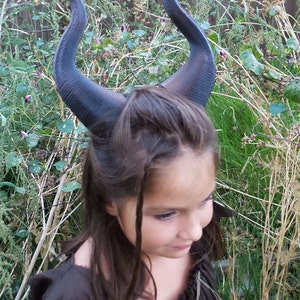 BEST SELLING Classic Young Maleficent Inspired Horns 3D Printed choose your color comic-con image 2