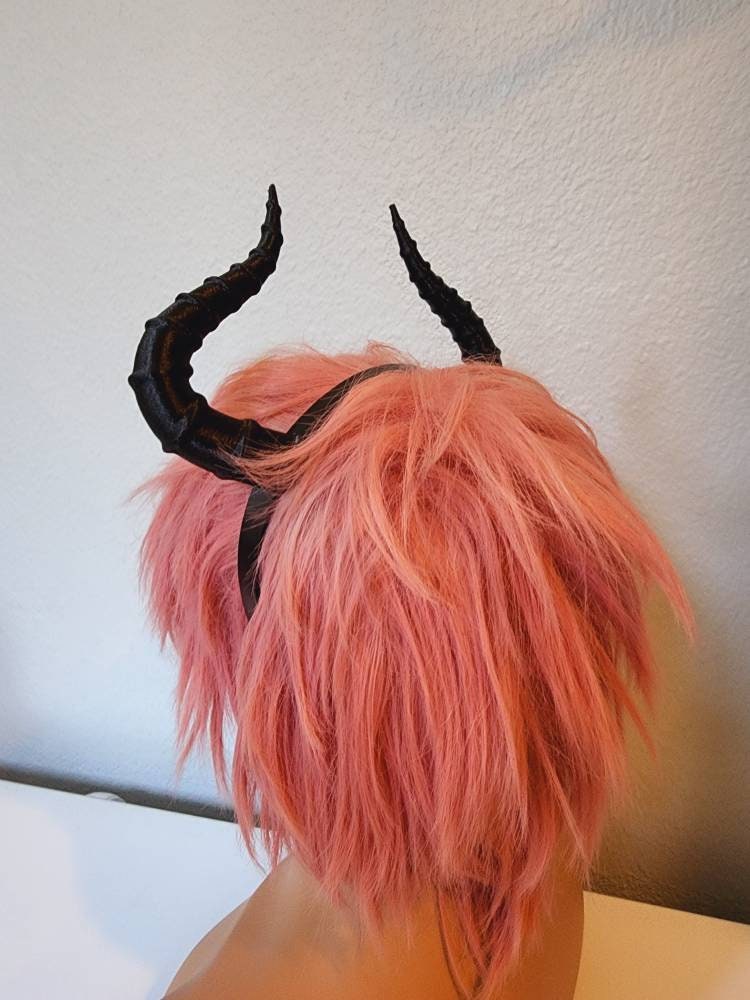 Fascia Per Capelli Con Corna Di Toro – Accessorio Halloween, Cosplay, Festa A Tema Animale – Morbida, Elastica, Misura Unica