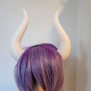 Matador horned headband comic-con cosplay horns cow horns.