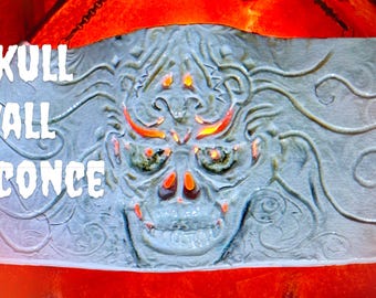 Halloween Wall Sconce/Wall Decor Sculpture: OOAK