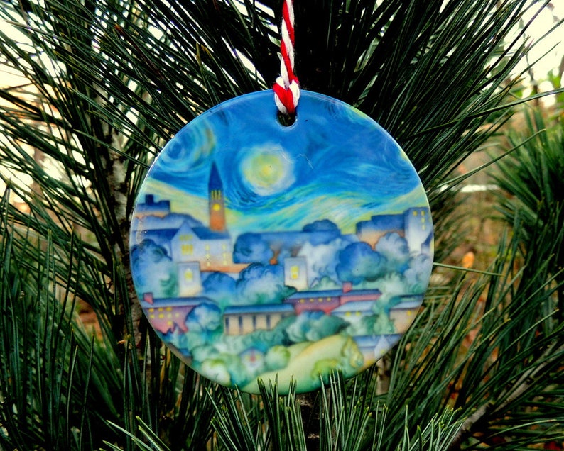 Cornell Christmas Ornament 