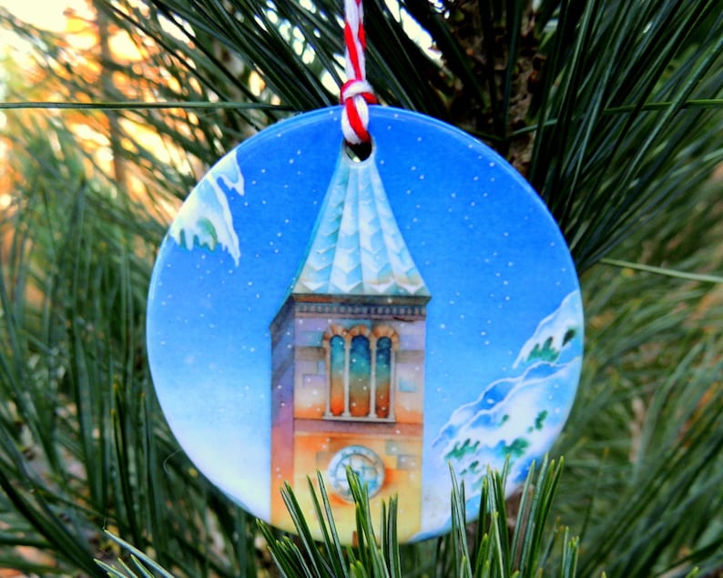 Cornell Christmas Ornament 