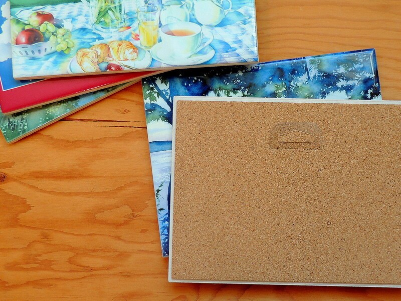 Keuka Lake Wall Art Ceramic Tile Gift for Her Lake Scene Etsy