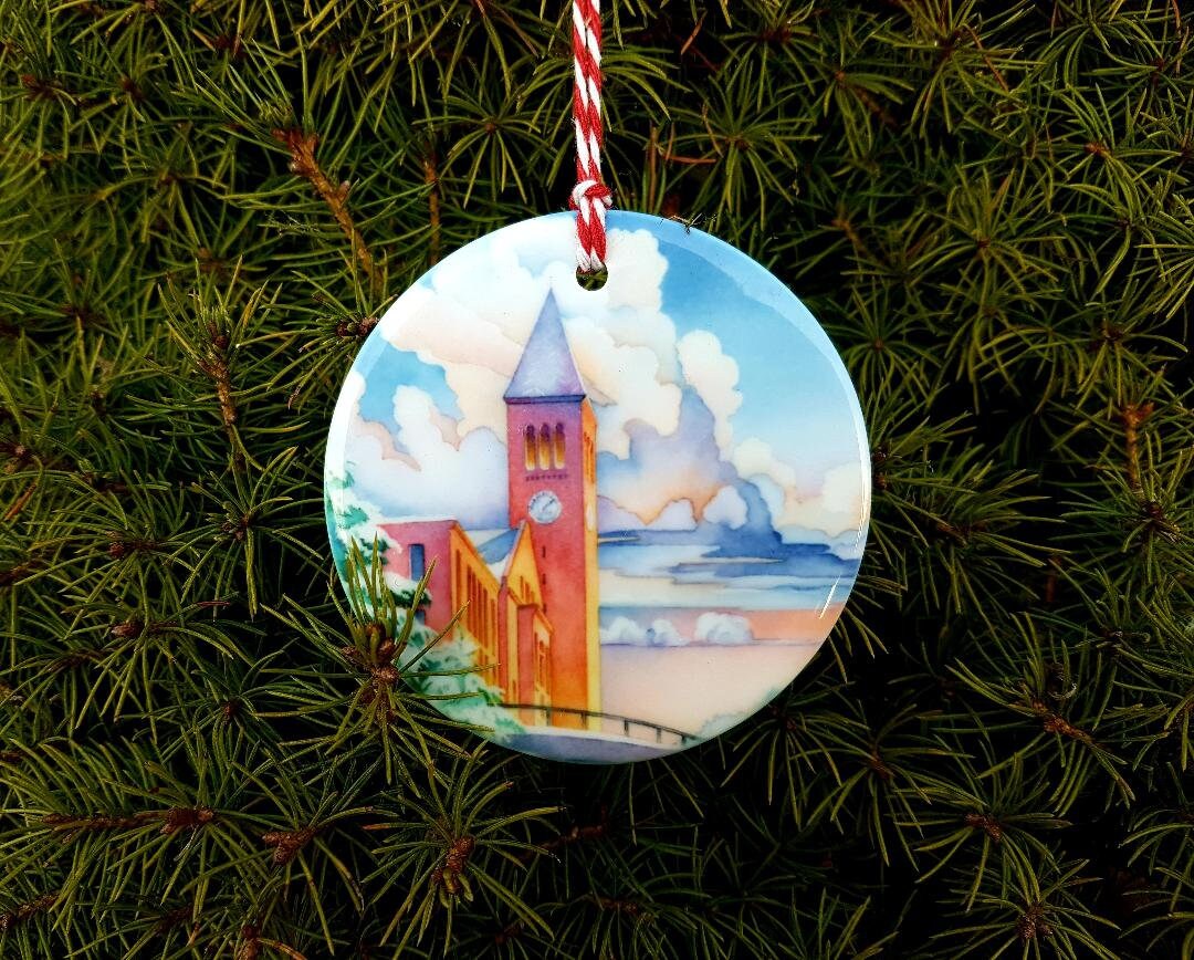 Cornell Christmas Ornament 