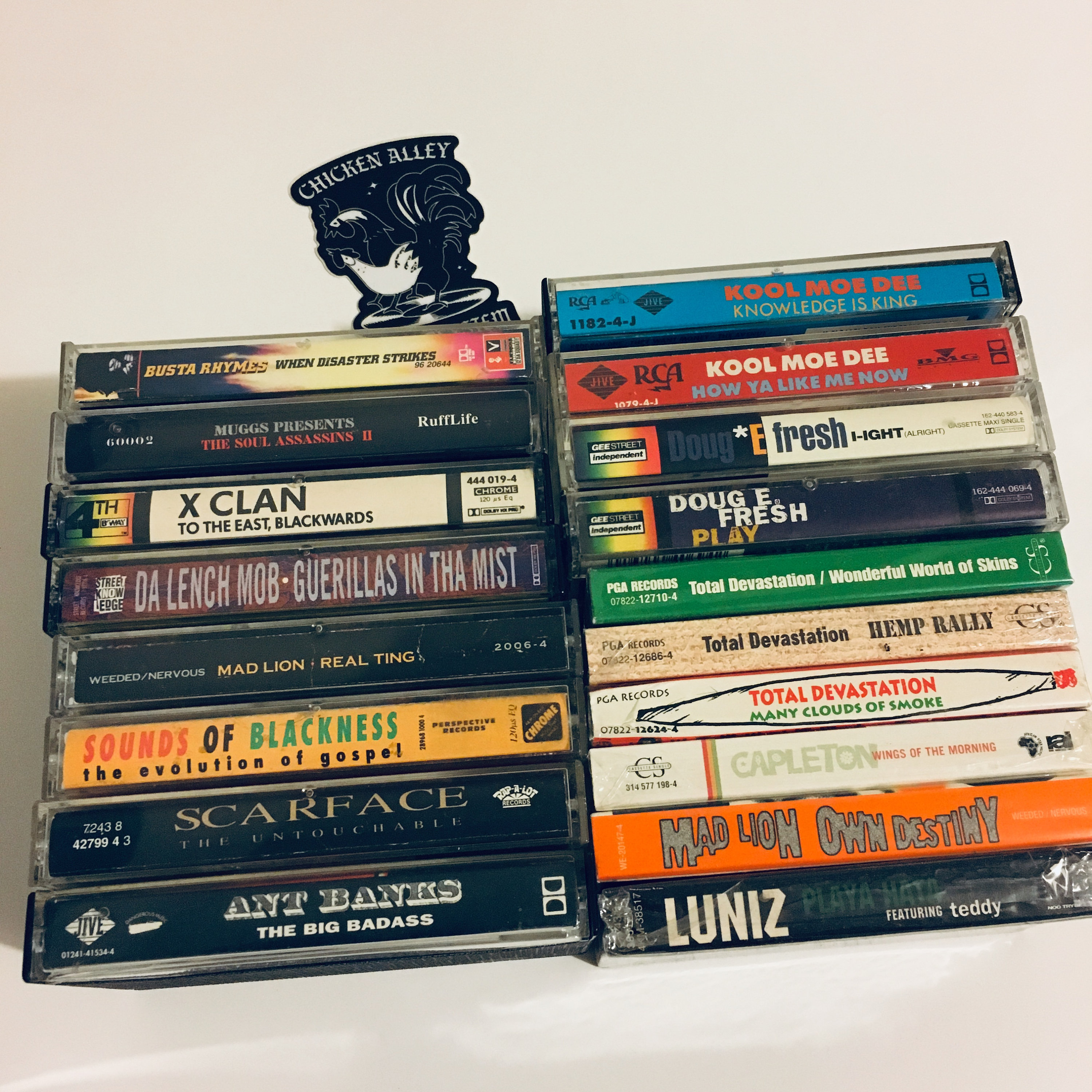 Lot of 18 Pack 90's Hip Hop Gangsta Rap Cassette Tapes & Etsy