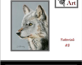 Tutoriel sur les crayons de couleur Akela par Deb Stanley Art