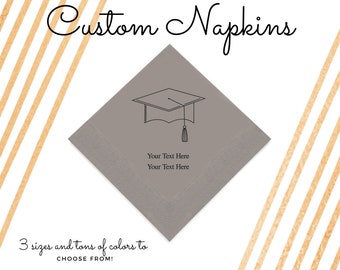 Grad party napkins | Etsy.de