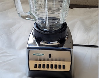 ベース Fusion Blender USED OSTERIZER GALAXIE Dual Range 14 model 848-3 1L CHROME