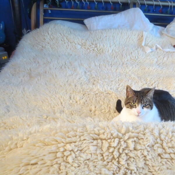 Wool Mattress Topper Etsy