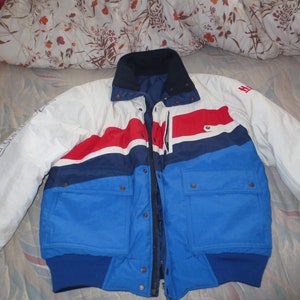 Rare Vintage Honda Racing Team International Reversible Insulated Jacket - Size Large.  **FREE Shipping**