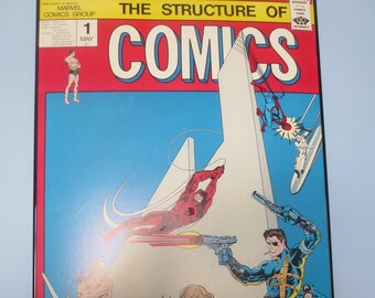 Very Rare Vintage 1973 Winnipeg Art Gallery The Structure of Comics Promotional Art Exhibit Poster - Only 100 Printed.  **FREE Shipping**