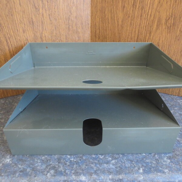 Metal File Tray Etsy
