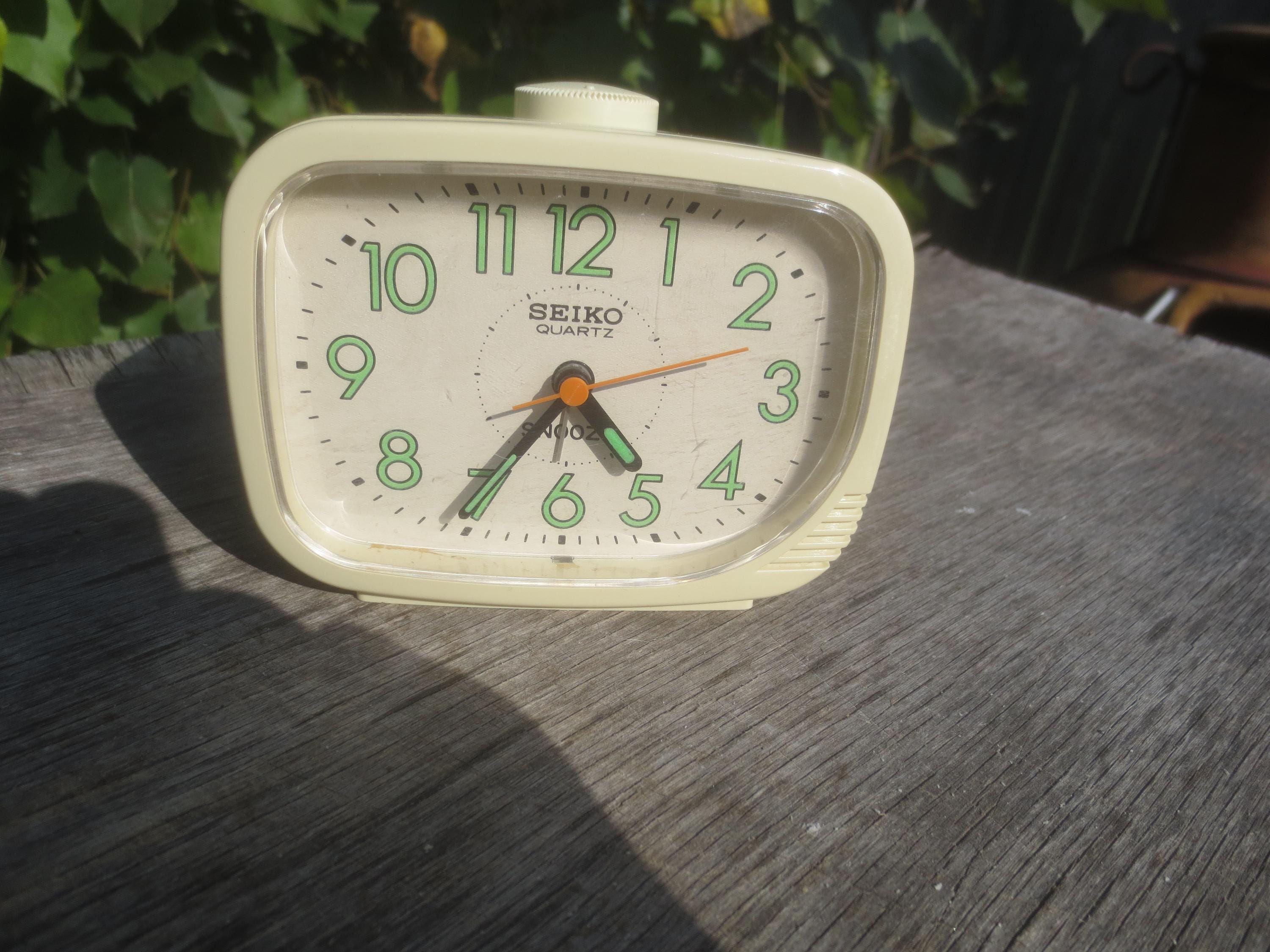 Seiko Table Clock - Etsy