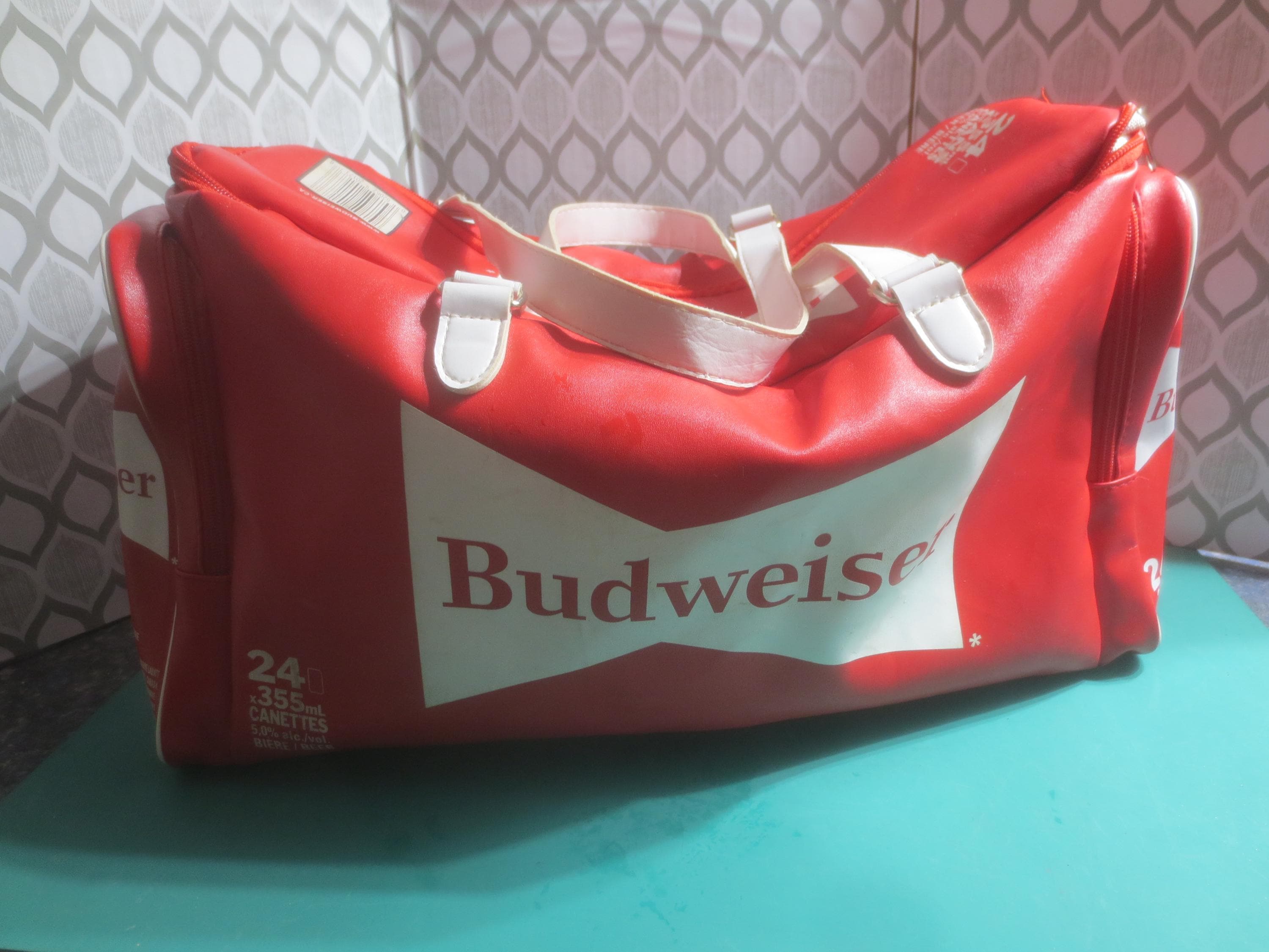 Retro Old School Classic Budweiser Soft Vinyl 24 Can